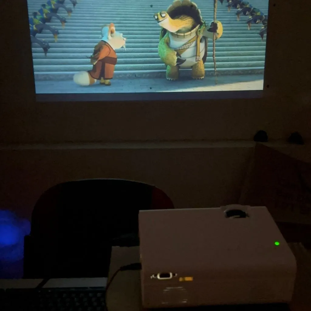 Máy chiếu Westinghouse Wi-Fi Home Theater - Chiếu trực tiếp từ ĐT, loa kép, giải trí đa phương tiện - Ảnh 10