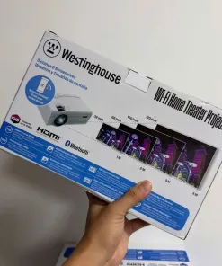 Máy chiếu Westinghouse Wi-Fi Home Theater - Chiếu trực tiếp từ ĐT, loa kép, giải trí đa phương tiện - Ảnh 7