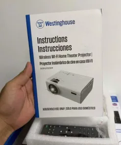Máy chiếu Westinghouse Wi-Fi Home Theater - Chiếu trực tiếp từ ĐT, loa kép, giải trí đa phương tiện - Ảnh 11