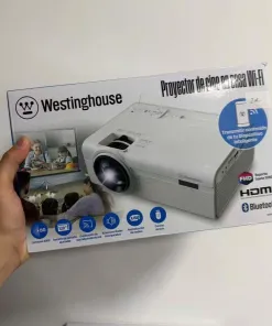 Máy chiếu Westinghouse Wi-Fi Home Theater - Chiếu trực tiếp từ ĐT, loa kép, giải trí đa phương tiện - Ảnh 4