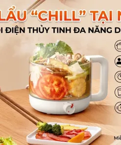 Nồi lẩu mini đa năng  XIAOMI DEERMA - Ảnh 4