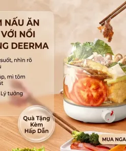 Nồi lẩu mini đa năng  XIAOMI DEERMA - Ảnh 6