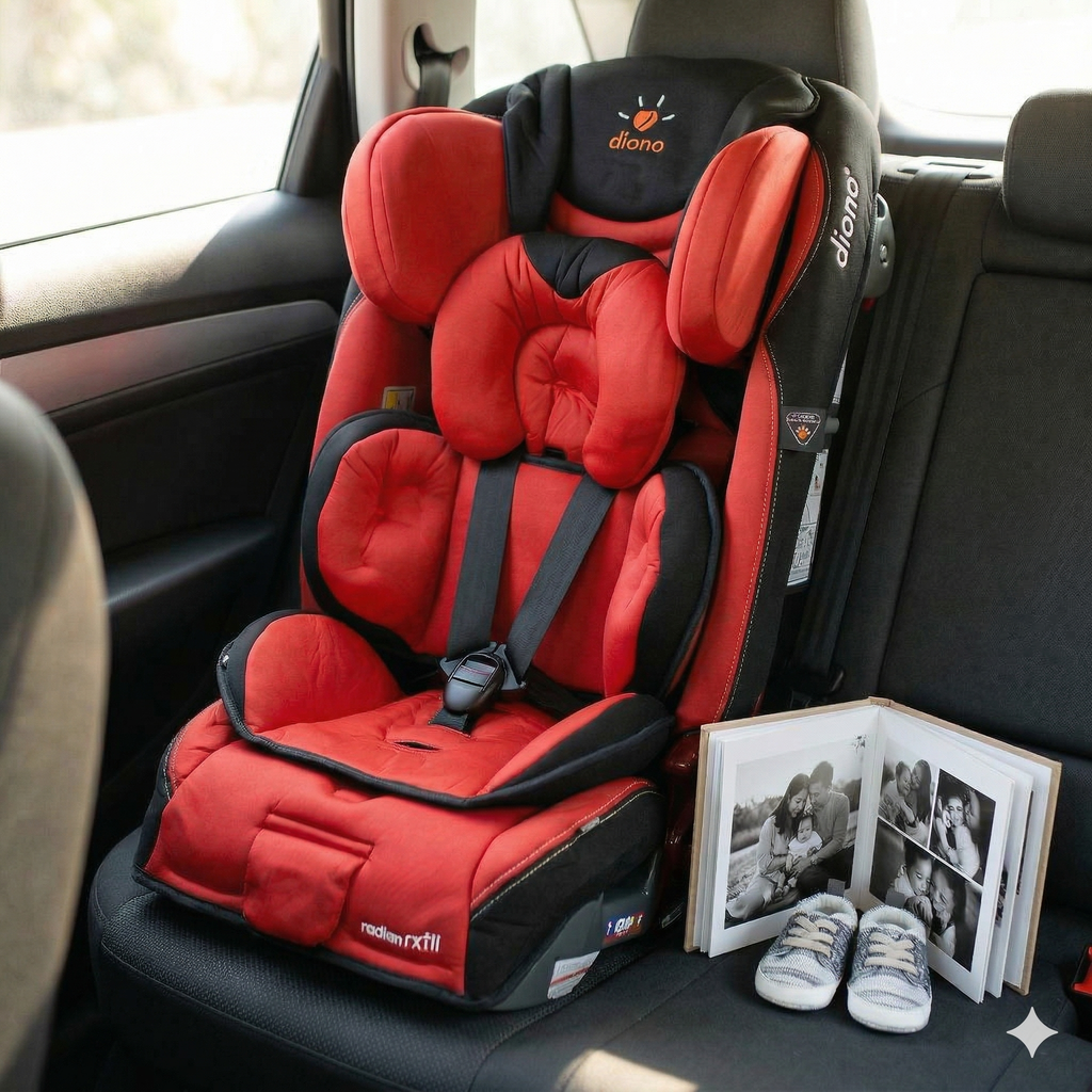 Ghế an toàn cho trẻ em trên ô tô DIONO RADIAN (US) RXT II (0->25kg) - hộp xấu - Ảnh 2