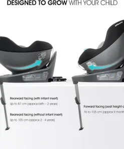 Ghế an toàn ô tô trẻ em APRAMO METRO HUB ( UK ) – Xoay 360°, khoá ISOFIX - Ảnh 10