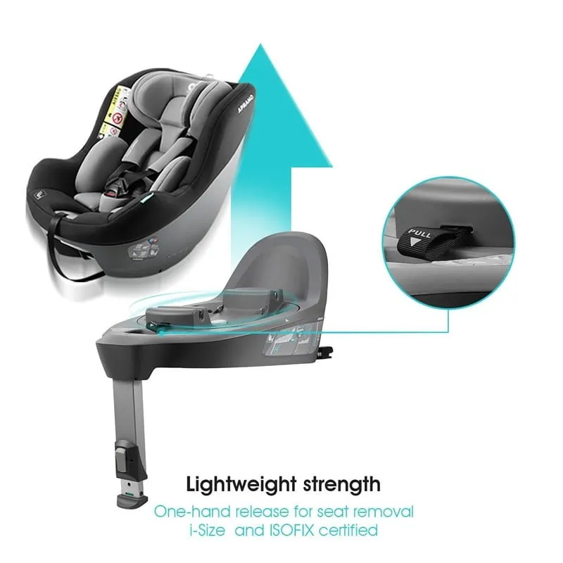 Ghế an toàn ô tô trẻ em APRAMO METRO HUB ( UK ) – Xoay 360°, khoá ISOFIX - Ảnh 16