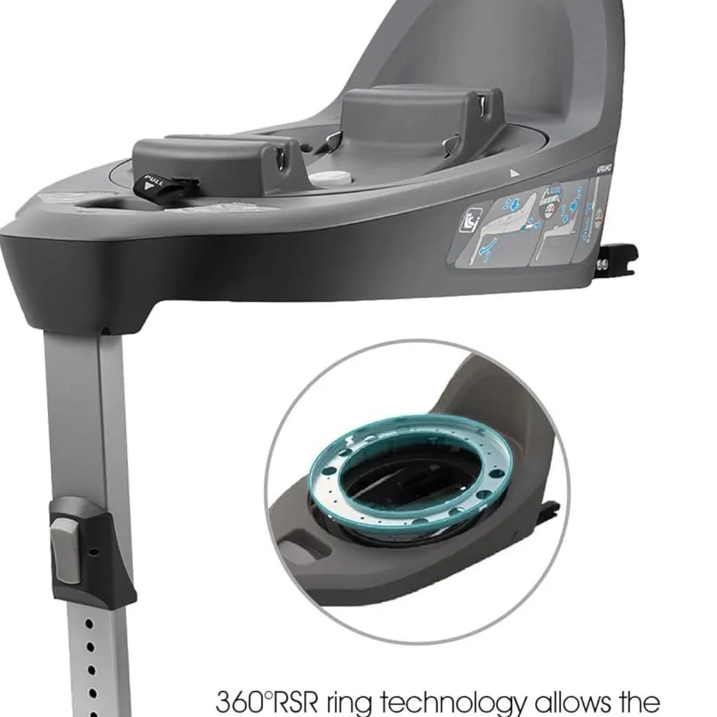 Ghế an toàn ô tô trẻ em APRAMO METRO HUB ( UK ) – Xoay 360°, khoá ISOFIX - Ảnh 9