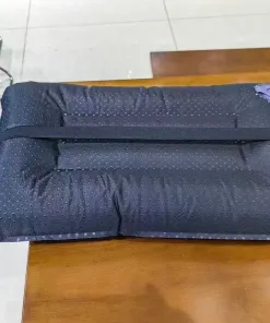 Gối hơi du lịch tự bơm ( cho cắm trại, văn phòng) hãng DEERFAMY ( Amazon Mỹ) - 00401BL - Ảnh 3