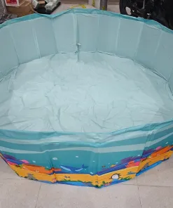Hồ bơi, bể bơi tròn gấp gọn cho bé hàng dày loại 1, cao 45cm - Ảnh 6