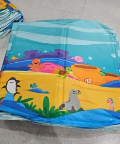 Hồ bơi, bể bơi tròn gấp gọn cho bé hàng dày loại 1, cao 45cm - Ảnh 3