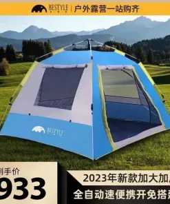 Lều Cắm trại dã ngoại, Camping tự bung, tự mở - BESTYLE - Ảnh 6