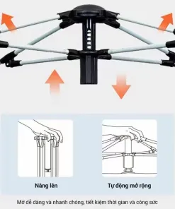 Lều Cắm trại dã ngoại, Camping tự bung, tự mở - BESTYLE - Ảnh 4