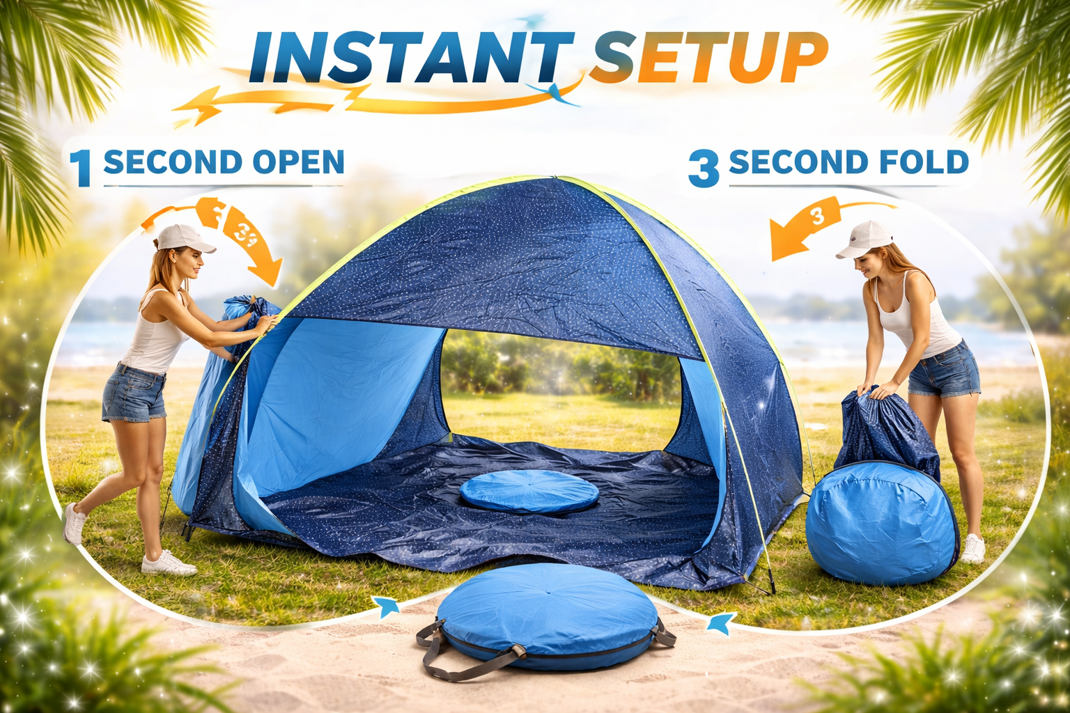 Lều cắm trại tự bung ( Nhật Bản ) , dã ngoại , picnic camping… - Ảnh 5