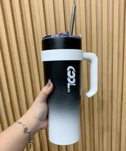 Ly / Cốc giữ nhiệt 1200ml Kuranger x Verkuna Bear - Ảnh 9