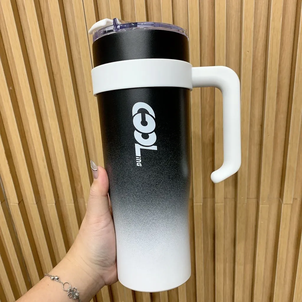Ly / Cốc giữ nhiệt 1200ml Kuranger x Verkuna Bear - Ảnh 6