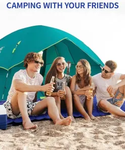 Đệm hơi cắm trại hãng DEERFAMY (hàng Amazon Mỹ ), bơm / thổi hơi - Ảnh 8