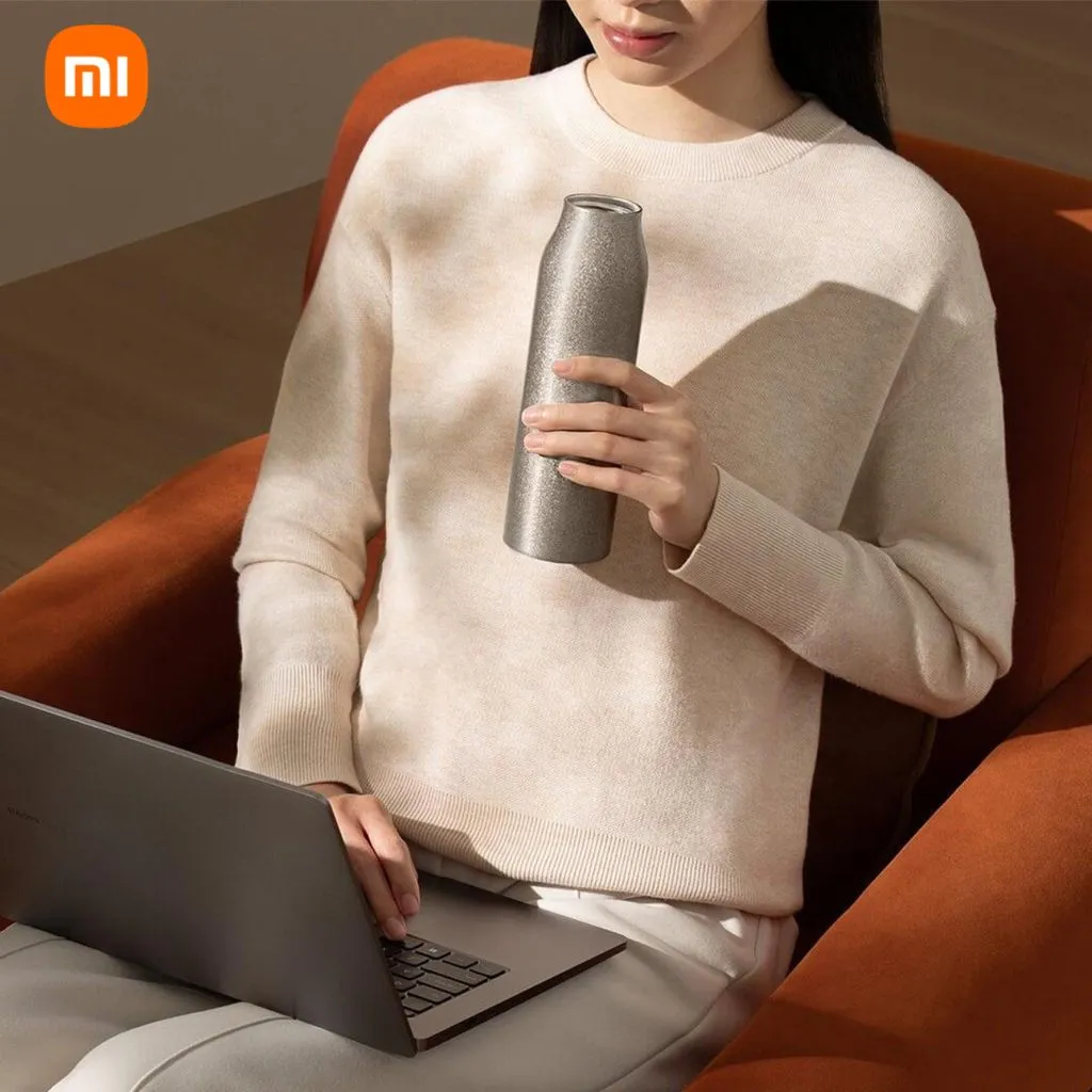 {Order 30/5} Bình Giữ Nhiệt Xiaomi Mijia Pure Titanium CUP G, vật liệu Titan siêu bền & an toàn - Ảnh 5
