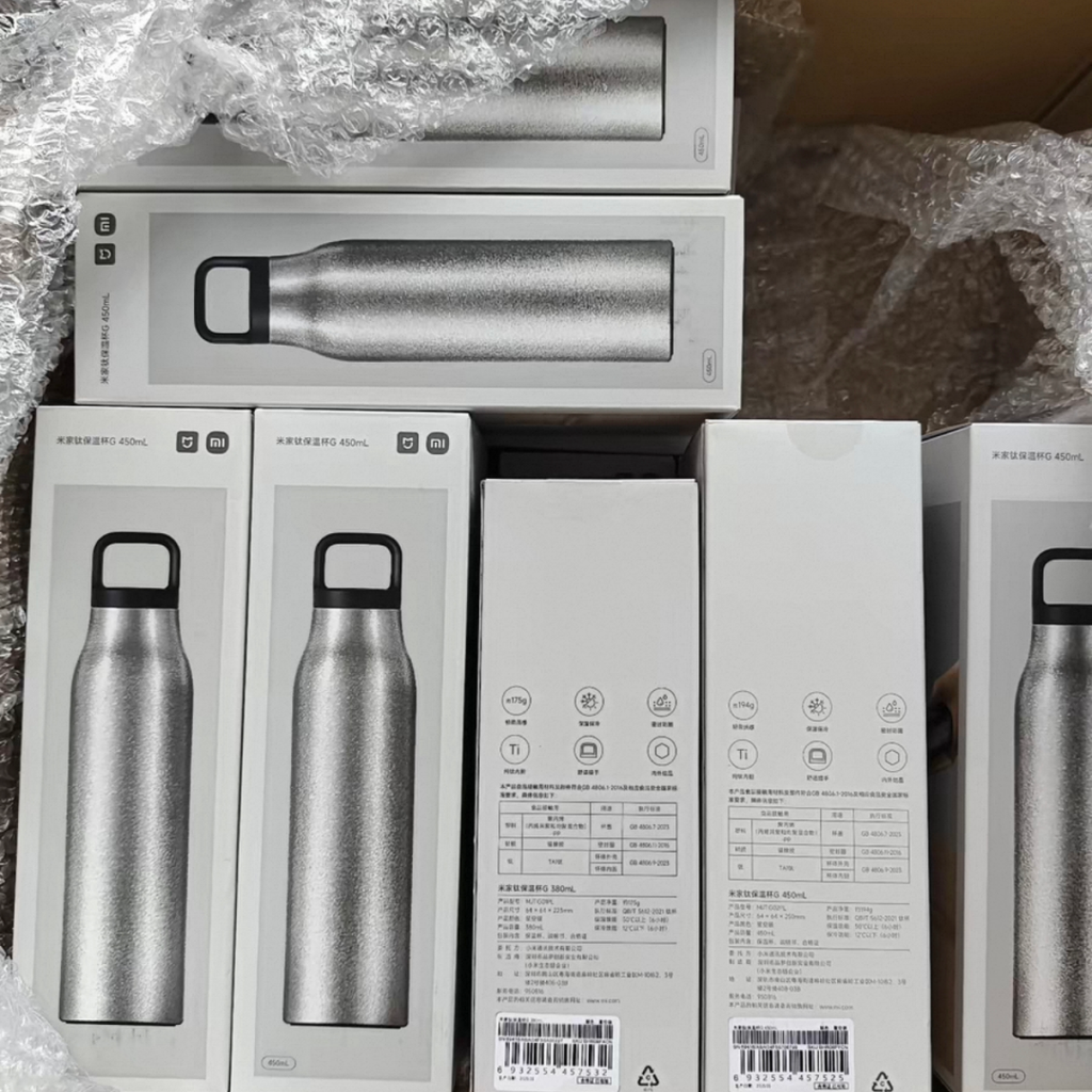 {Order 30/5} Bình Giữ Nhiệt Xiaomi Mijia Pure Titanium CUP G, vật liệu Titan siêu bền & an toàn - Ảnh 12