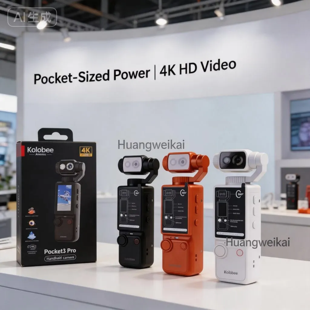 {Order giao 25/6} Camera cầm tay 4K Kalobee Pocket3 Pro ( tặng kèm thẻ nhớ 32Gb) - Ảnh 2