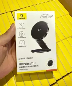 {Order giao 30/5} Giá Đỡ Điện Thoại Từ Tính Để Bàn Baseus PrimeTrip VX1 - Gập 3 Trục, Xoay 360° - Ảnh 10