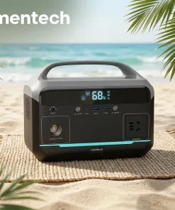 {Order giao 30/5} Trạm sạc MENTECH 300W MT300M1 dung lượng 204.8Wh, ouput AC 220v - Ảnh 7