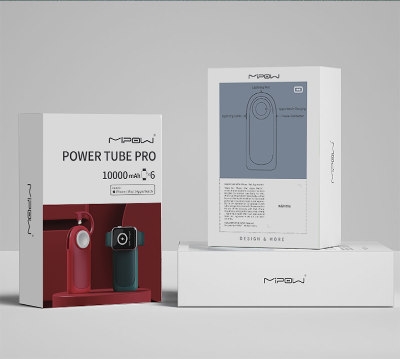 {Order giao 30/5}Pin dự phòng MiPOW Power Tube Pro 10000mAh có 3 MFI, sạc nhanh 20W, sạc Apple watch - Ảnh 2