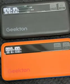 Pin dự phòng 10.000 Geekton C1110mAh sạc nhanh 30W - có màn hình đo dòng sạc - Ảnh 10