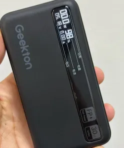 Pin dự phòng 10.000 Geekton C1110mAh sạc nhanh 30W - có màn hình đo dòng sạc - Ảnh 13