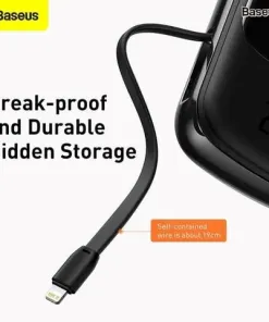 Pin dự phòng 20.000mAh Baseus Qpow Pro sạc nhanh 20W - liền cáp Lightning iPhone - Ảnh 11