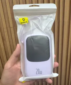 Pin dự phòng 20.000mAh Baseus Qpow Pro sạc nhanh 20W - liền cáp Lightning iPhone - Ảnh 7