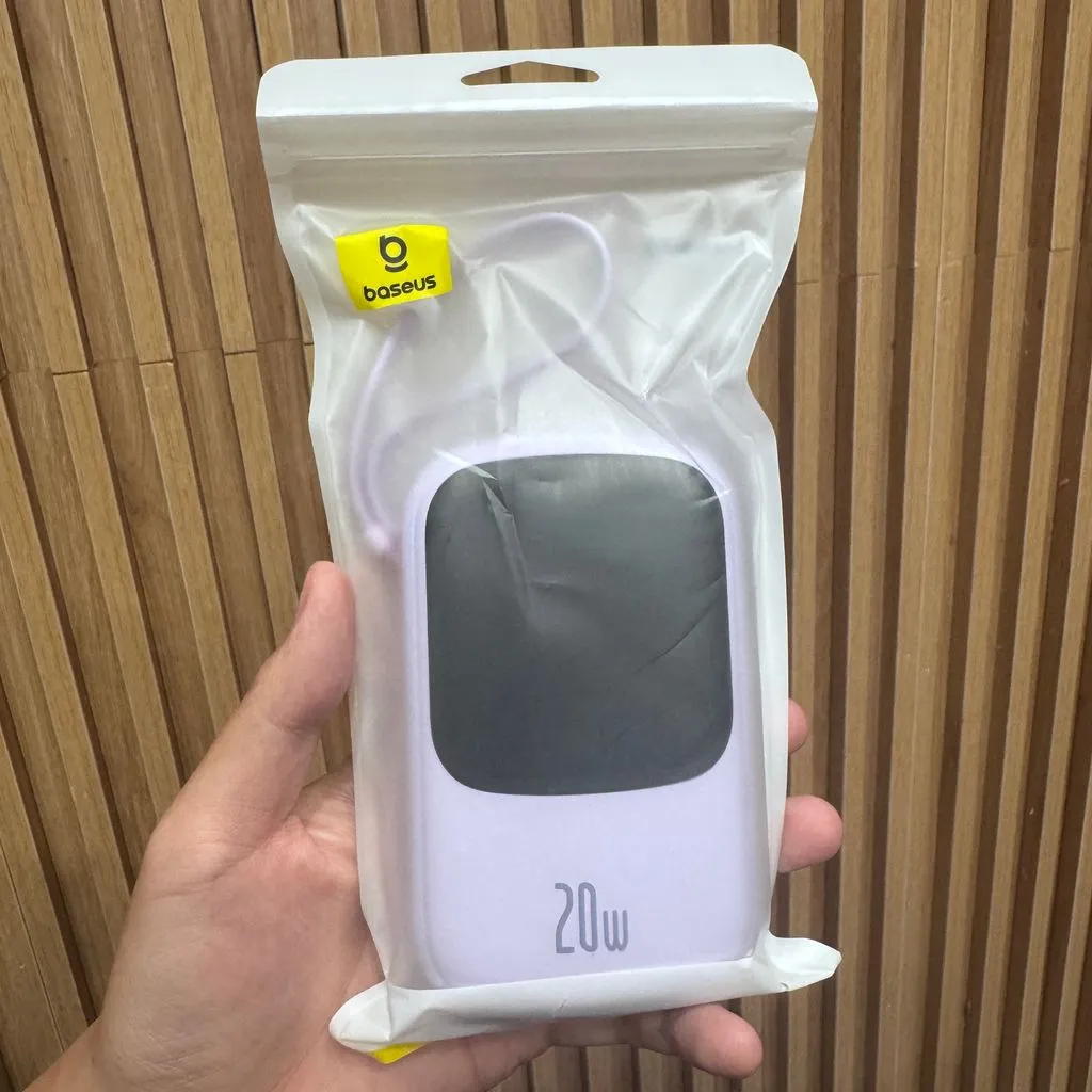 Pin dự phòng 20.000mAh Baseus Qpow Pro sạc nhanh 20W - liền cáp Lightning iPhone - Ảnh 7