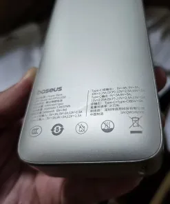 Pin dự phòng Baseus 20000mAh sạc nhanh 65W, liền cáp rút Type-C / Lightning - Ảnh 13