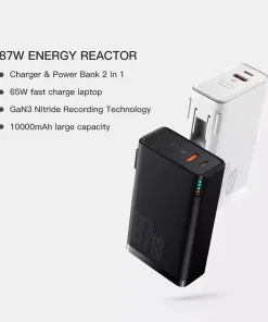 Pin dự phòng kiêm củ sạc 2 trong 1 Baseus GaN3 87w 10000mAh - Ảnh 4
