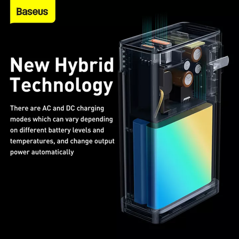 Pin dự phòng kiêm củ sạc 2 trong 1 Baseus GaN3 87w 10000mAh - Ảnh 6
