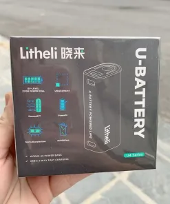 Pin dự phòng Litheli 4000mAh, sạc nhanh, mở rộng dung lượng cho thiết bị Litheli