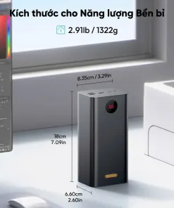 Pin dự phòng ROMOSS 60.000mAh PEA57, sạc nhanh 22.5W ( new - ko hộp) - Ảnh 6