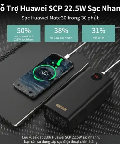 Pin dự phòng ROMOSS 60.000mAh PEA57, sạc nhanh 22.5W ( new - ko hộp) - Ảnh 10