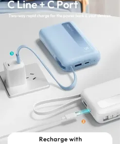 Pin dự phòng Romoss PPR20 20.000mAh sạc nhanh 22.5w ( bị xước vỏ, không hộp ) có CCC - ko BH cáp - Ảnh 12
