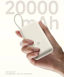 Alternative view of Pin dự phòng Xiaomi 20.000mAh sạc nhanh 33W, hàng cũ ko hộp, có chứng chỉ CCC - ko BH dây cáp