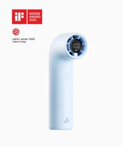 Quạt Cầm Tay AECOOLY Aero 3500mAh (15H, 5 Speed Settings, LED Digital Display, 16500RPM) - Ảnh 13