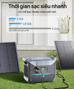 Trạm sạc DaranEner NEO 2000 - 2073.6Wh (Đức) 648.000mAh - Ảnh 6