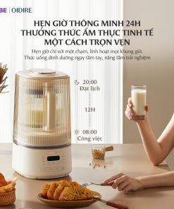 (GIÁ ĐỘC QUYỀN) Máy làm sữa hạt Oidire ODI04A - Ảnh 5