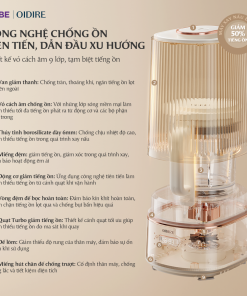 (GIÁ ĐỘC QUYỀN) Máy làm sữa hạt Oidire ODI04A - Ảnh 6