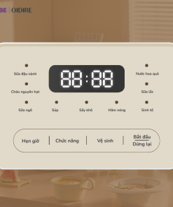 (GIÁ ĐỘC QUYỀN) Máy làm sữa hạt Oidire ODI04A - Ảnh 7