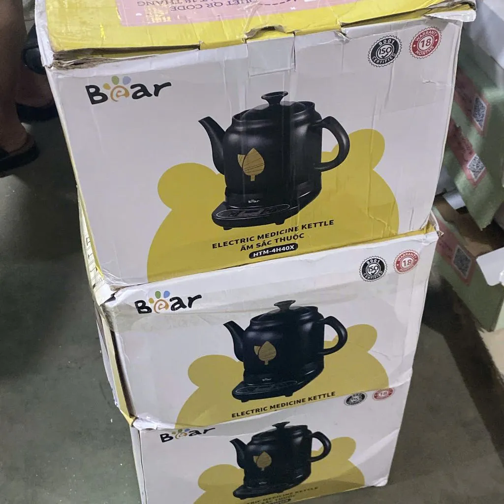 (Hàng xả - Đã sử dụng) Ấm sắc thuốc Bear HTM - 4H40X - Ảnh 2