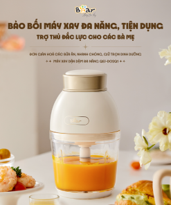 (Hàng xả - Đã sử dụng) Máy xay ăn dặm cho bé nhiều phân loại dung tích 0.3L, 0.6L - Ảnh 6