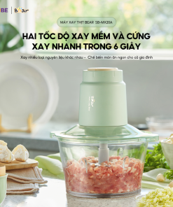 (Hàng Xả - Đã Sử Dụng) Máy Xay Thịt Bear 1.8L Nhiều Phân Loại - Ảnh 6