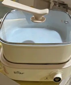 [HÀNG XẢ ĐÃ SỬ DỤNG] Nồi lẩu Bear 4L DHG-C40M1 - White
