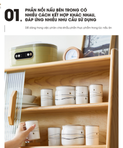 [HÀNG XẢ ĐÃ SD] Máy Làm Sữa Chua Bear 1,7L Tiết Kiệm Thời Gian Đảm Bảo An Toàn Vệ Sinh SB-SC10C - Ảnh 3