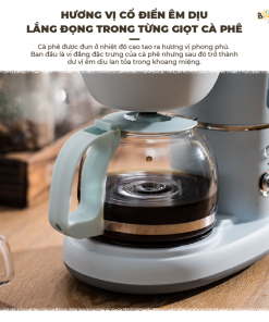 [HÀNG XẢ ĐÃ SD] Máy Pha Cà Phê Mini BEAR pha coffee, tự động giữ ấm, loại bỏ cặn SB-CF06A - Ảnh 4