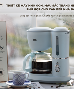 [HÀNG XẢ ĐÃ SD] Máy Pha Cà Phê Mini BEAR pha coffee, tự động giữ ấm, loại bỏ cặn SB-CF06A